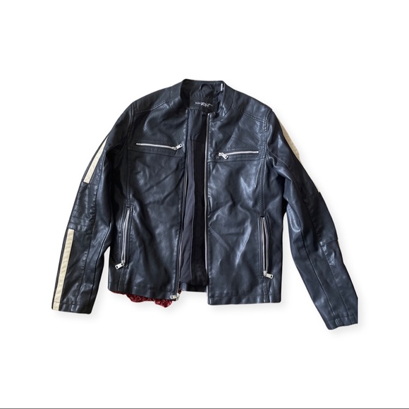 Black Rivet Jackets & Coats Mens Black Rivet Leather Jacket Poshmark